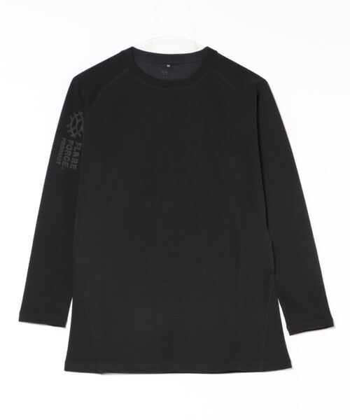 ARCHIVER(アーカイバ)の「【W】【FLARE FORCE PRODUCT】circular rib outer compression(Tシャツ/カットソー・メンズ・ブラック・MEDIUM)」の1枚目の写真