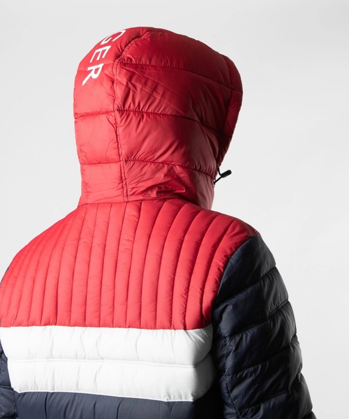 TOMMY HILFIGER NYLON QUILTED HOODY トミーヒルフィガー 中わた