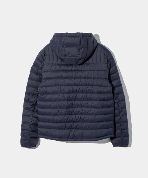 TOMMY HILFIGER(トミーヒルフィガー)の「TOMMY HILFIGER NYLON QUILTED HOODY トミーヒルフィガー 中わた ジャケット(ダウンジャケット/コート・メンズ・ネイビー系1/ネイビー/トリコロール・SMALL/MEDIUM/LARGE)」の16枚目の写真