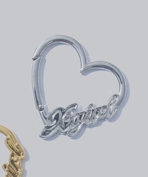 X-girl | HEART LOGO CARABINER(キーケース/キーアクセサリー)