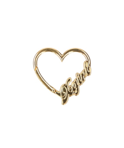 X-girl（エックスガール）の「HEART LOGO CARABINER（キーケース/キーアクセサリー・レディース・シルバー/ゴールド・ONE SIZE）」の13枚目の写真