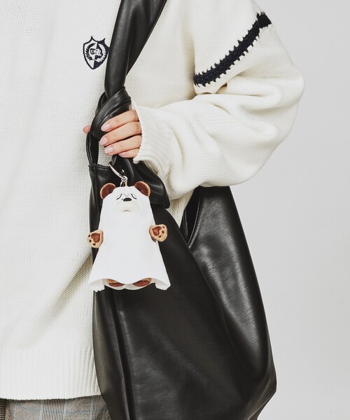 オバくまキーホルダー（キーケース/キーアクセサリー）｜tk