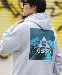 【GERRY】別注 ネオンカラー プリント 裏起毛 パーカー