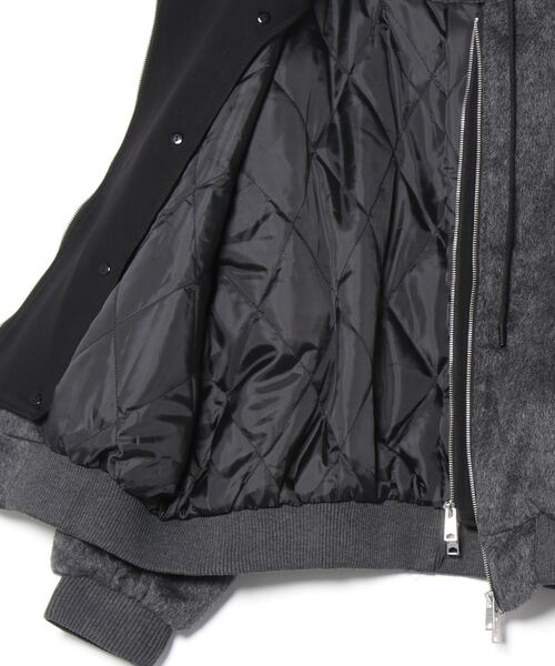 フェイクツーピースブルゾン LON24a133（その他アウター）｜LONSLAN（ロンスラン）