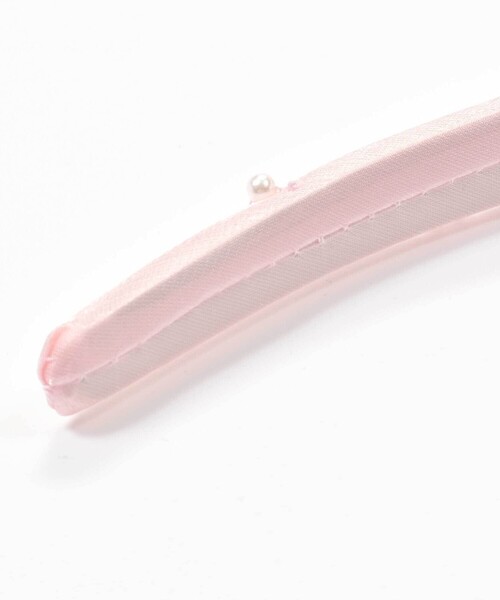 BeBe Petits Pois Vert（ベベプチポワヴェール）の「【店舗限定】パール＆ストーンカチューシャ（カチューシャ・キッズ・ピンク/ブラック・FREE）」の8枚目の写真