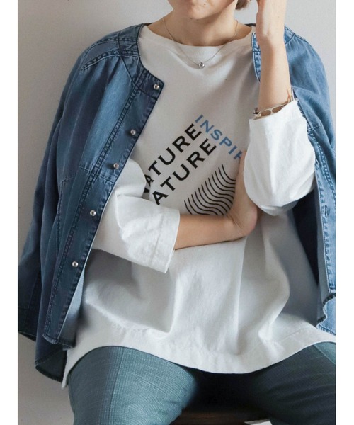 tシャツ NATURE PT　8分袖TEE レディース NATURE PT 8分袖TEE | NOMBRE IMPAIR