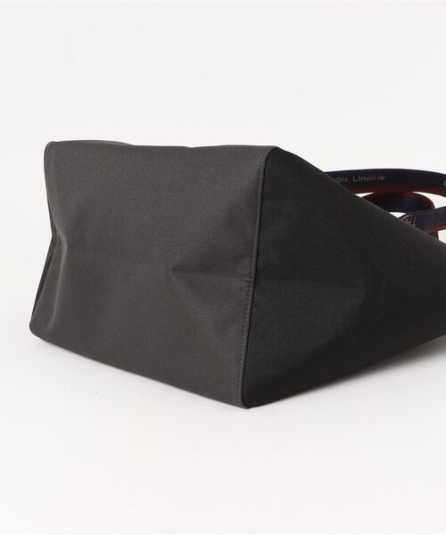 THEATRE PRODUCTS（シアタープロダクツ）の「バイカラーアウトポケットJQテープバッグ-L-（トートバッグ・レディース・ブラック/ベージュ・FREE）」の4枚目の写真