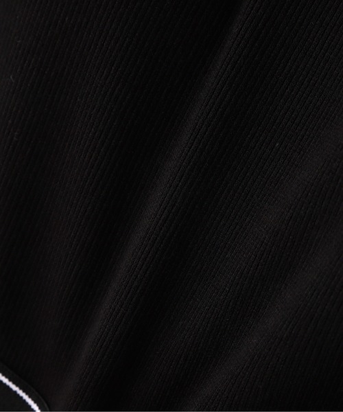 AVIREX（アヴィレックス）の「LOGO RUBBER TAPE BRA TOPS/ロゴラバーテープ ブラトップス（タンクトップ・レディース・オフホワイト/ブラック・S/M）」の5枚目の写真