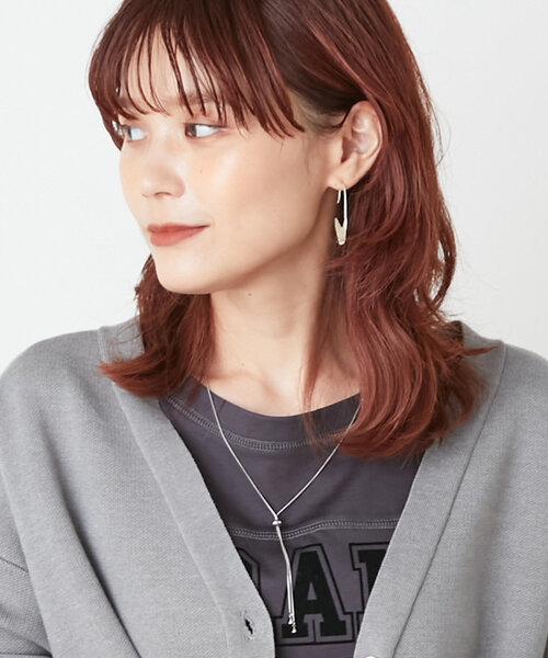 Omekashi（オメカシ）の「スライドパーツスネイクチェーンネックレス（ネックレス・レディース・ゴールド/シルバー・ONE SIZE）」の4枚目の写真