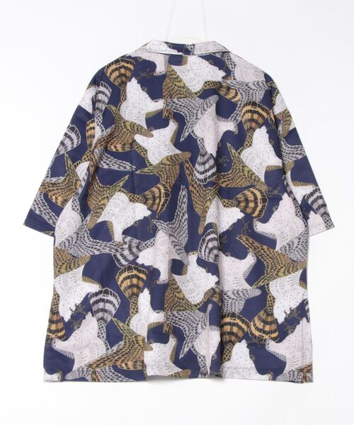 カヤ（カヤ）の「【カヤ】獣寄り（じゅうより）メンズシャツ（シャツ/ブラウス・メンズ・スミクロ/ブルー系その他/グリーン系その他・FREE）」の15枚目の写真