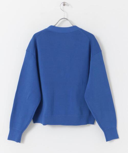 FORK&SPOON（フォークアンドスプーン）の「FORK&SPOON　ダブルフェイスVネックカーディガン（カーディガン/ボレロ・レディース・ブルー/アイボリー/ミント・1）」の19枚目の写真