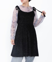 PUNYUS | ショルダーリボンキャミワンピース(ワンピース)