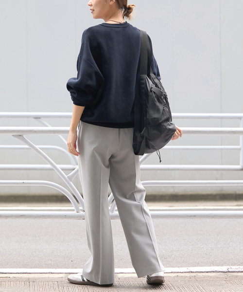 新品未使用❤️GOODIES CLUBエンブレムニットプルオーバー　♡グレー JOURNAL STANDARD relume（ジャーナルスタンダード レリューム