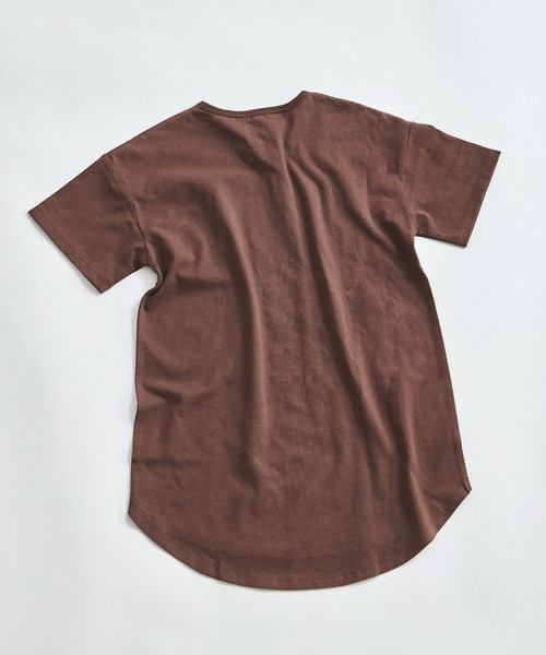 pairmanon（ペアマノン）の「【綿100%】【リンクコーデ】オリジナル プリントチュニック（チュニック・キッズ・ピンク系その他/オレンジ系その他/ホワイト系その他2/ピンク系その他2/グリーン系その他2/ブルー系その他/グリーン系その他/ホワイト系その他/ベージュ系その他/ブラウン系その他・150/90/100/130/140/120/110）」の18枚目の写真