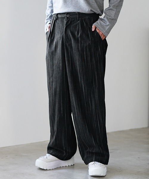 MHL 黒コーデュロイパンツ コーデュロイカーブジョガーパンツ(S WHITE): ボトムス │ ETRE