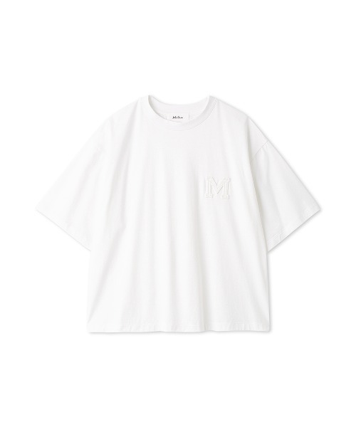 【激安通販 オンラインショップ】日用品 セール】Mロゴ2サイズハイラインTシャツ（Tシャツ/カットソー トップス