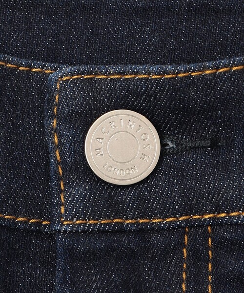 MACKINTOSH LONDON（マッキントッシュ ロンドン）の「9.75オンスデニムストレートパンツ（デニムパンツ・レディース・ネイビー/オフホワイト・36/38/40）」の10枚目の写真