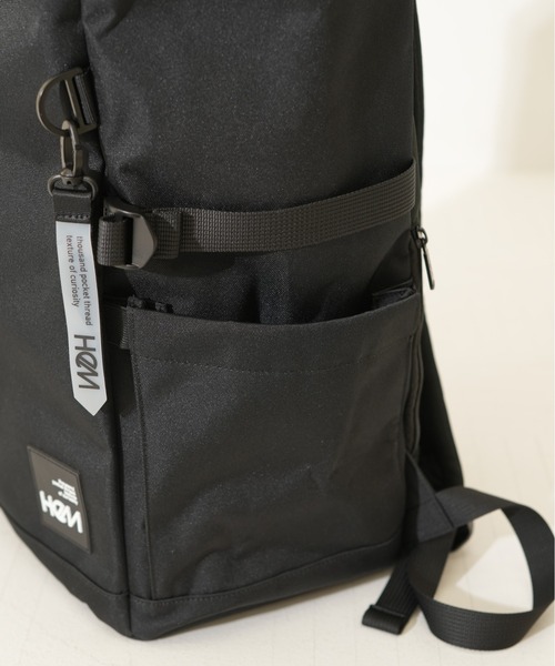 HeM(ヘム)の「【HeM/ヘム】 ルーク ボックスバックパック 35L SAC'S BAR 別注 スクールバッグ 大容量(バックパック/リュック・レディース・ブルー/ホワイト/桜・FREE)」の17枚目の写真