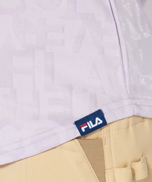 FILA GOLF(フィラゴルフ )の「タイポ柄半袖シャツ(シャツ/ブラウス・レディース・ホワイト/ネイビー/パープル・MEDIUM/LARGE/X-LARGE)」の21枚目の写真