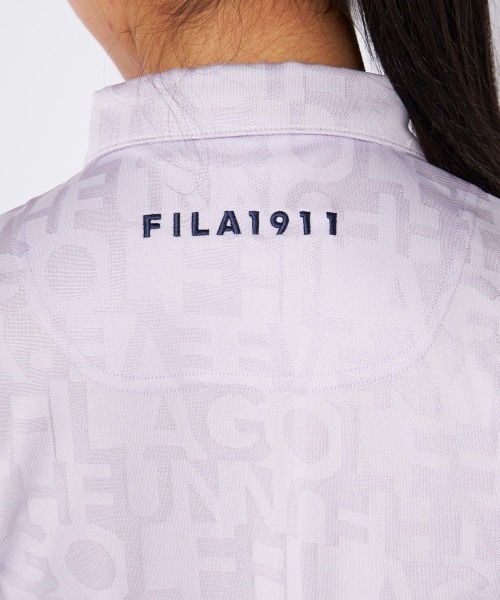 FILA GOLF(フィラゴルフ )の「タイポ柄半袖シャツ(シャツ/ブラウス・レディース・ホワイト/ネイビー/パープル・MEDIUM/LARGE/X-LARGE)」の20枚目の写真