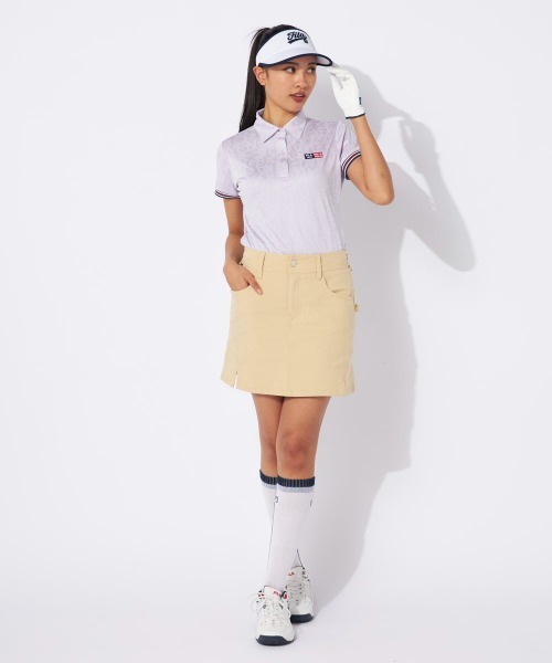 FILA GOLF(フィラゴルフ )の「タイポ柄半袖シャツ(シャツ/ブラウス・レディース・ホワイト/ネイビー/パープル・MEDIUM/LARGE/X-LARGE)」の15枚目の写真