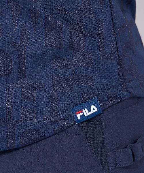 FILA GOLF(フィラゴルフ )の「タイポ柄半袖シャツ(シャツ/ブラウス・レディース・ホワイト/ネイビー/パープル・MEDIUM/LARGE/X-LARGE)」の12枚目の写真