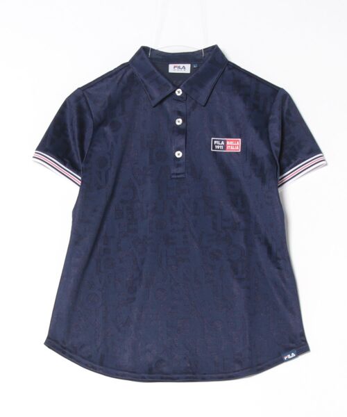 FILA GOLF(フィラゴルフ )の「タイポ柄半袖シャツ(シャツ/ブラウス・レディース・ホワイト/ネイビー/パープル・MEDIUM/LARGE/X-LARGE)」の22枚目の写真