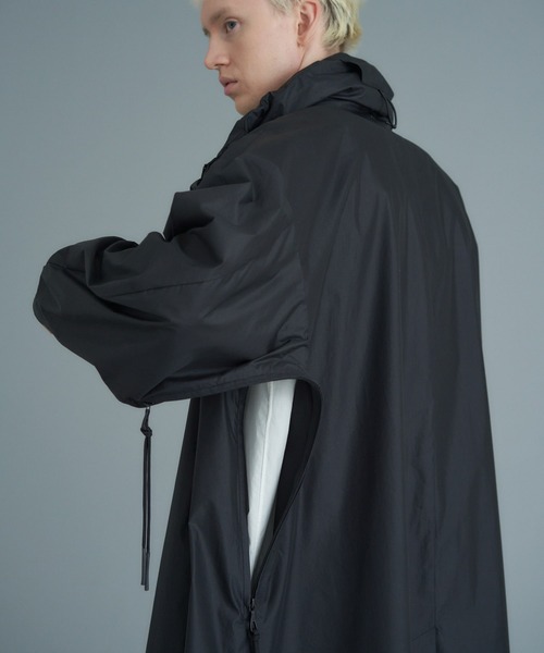 onegravity（ワングラビティ）の「onegravity / タイプライター スタンドカラーコート（ダウンジャケット/コート・メンズ・ブラック・SMALL/MEDIUM/LARGE）」の3枚目の写真