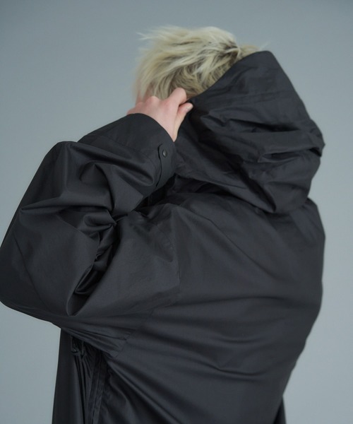 onegravity（ワングラビティ）の「onegravity / タイプライター スタンドカラーコート（ダウンジャケット/コート・メンズ・ブラック・SMALL/MEDIUM/LARGE）」の4枚目の写真