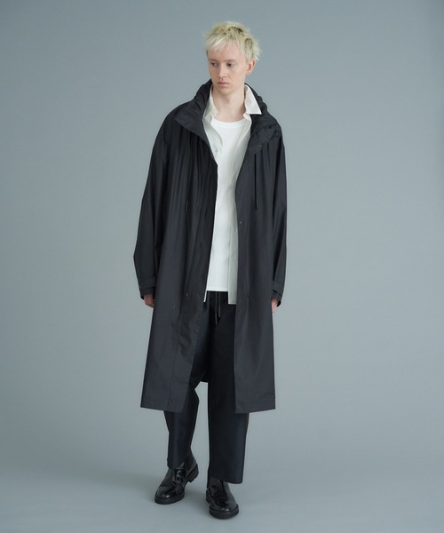 onegravity（ワングラビティ）の「onegravity / タイプライター スタンドカラーコート（ダウンジャケット/コート・メンズ・ブラック・SMALL/MEDIUM/LARGE）」の5枚目の写真
