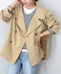 Aletta vita（アレッタビータ）の「エステルピーチミドルトレンチコート（トレンチコート）」