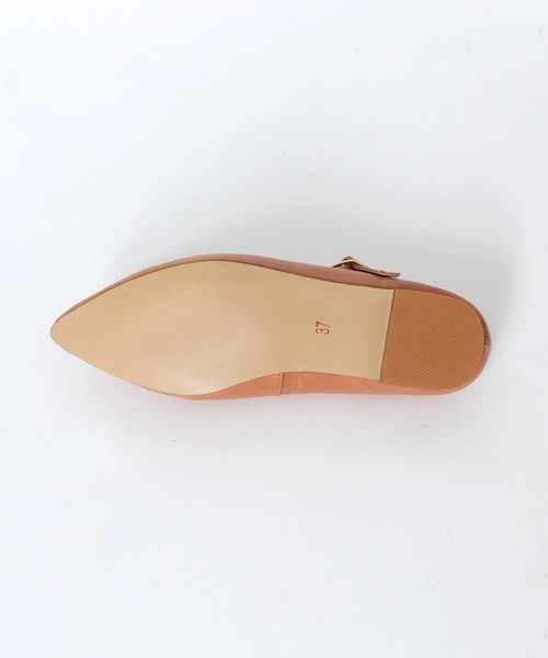 REMME（レメ）の「ポインテッドメリージェーンスリッポン【REMME/レメ】（パンプス・レディース・ブラウン/ブラック・24.5cm/23.5cm/23.0cm/24.0cm）」の9枚目の写真