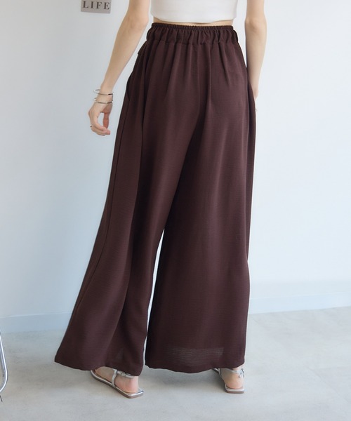 RU.TI.LE(ルチル)の「【RU.TI.LE】シフォンスカーチョ(その他パンツ・レディース・チャコールグレー/ブラウン・MEDIUM/LARGE)」の12枚目の写真
