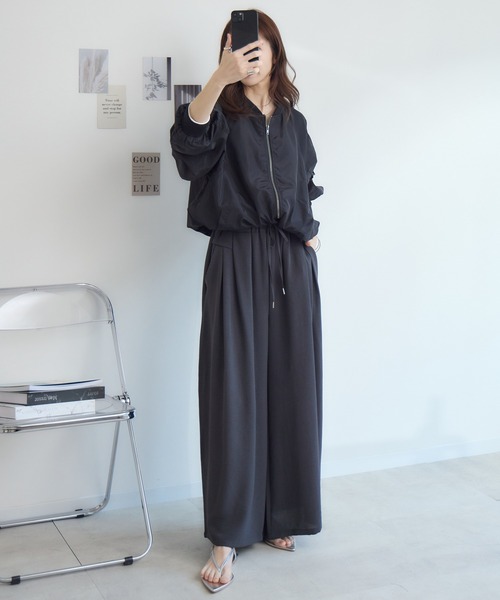 RU.TI.LE(ルチル)の「【RU.TI.LE】シフォンスカーチョ(その他パンツ・レディース・チャコールグレー/ブラウン・MEDIUM/LARGE)」の20枚目の写真
