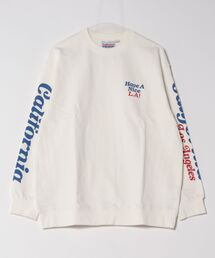 Import & Select（インポートアンドセレクト）の「【California T-shirt】"Have A Nice L.A!"ワンポイントプリントスウェット トレーナー プルオーバー アームプリント（スウェット）」