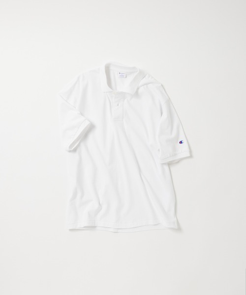 Champion（チャンピオン）の「【Champion/チャンピオン】直営限定コレクション メンズ ショートスリーブポロシャツ（ポロシャツ・メンズ・ブルー系その他2/オフホワイト/ブラック系その他/ナチュラル・SMALL/MEDIUM/LARGE/X-LARGE）」の8枚目の写真