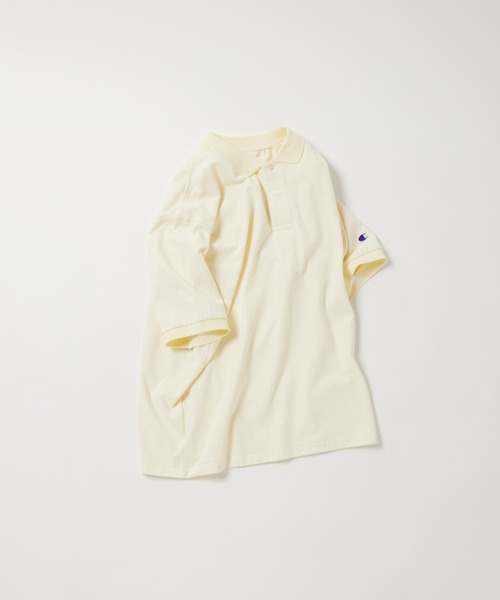 Champion（チャンピオン）の「【Champion/チャンピオン】直営限定コレクション メンズ ショートスリーブポロシャツ（ポロシャツ・メンズ・ブルー系その他2/オフホワイト/ブラック系その他/ナチュラル・SMALL/MEDIUM/LARGE/X-LARGE）」の16枚目の写真