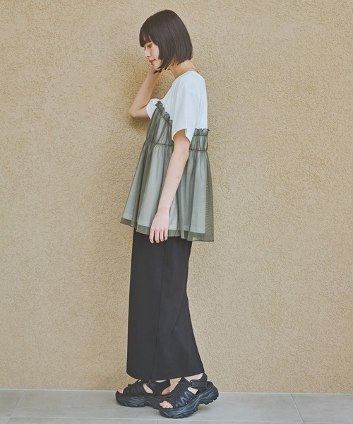 LAKOLE（ラコレ）の「コードスニーカーソールサンダル2 / 288866（スニーカー・レディース・ホワイト/ブラック・LARGE/MEDIUM/SMALL）」の12枚目の写真