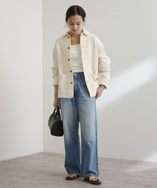 FRAMeWORK（フレームワーク）の「コットンジャガードカバーオール（カバーオール・レディース・アイボリー・FREE）」の15枚目の写真