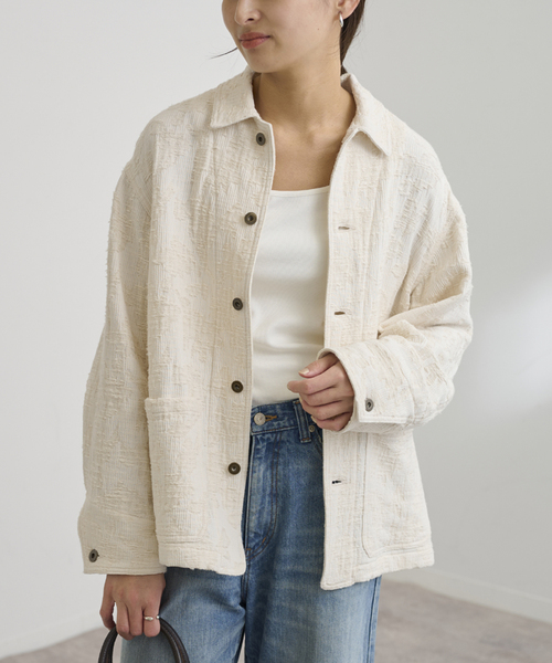 FRAMeWORK（フレームワーク）の「コットンジャガードカバーオール（カバーオール・レディース・アイボリー・FREE）」の19枚目の写真