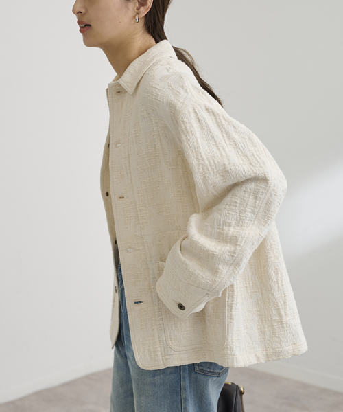 FRAMeWORK（フレームワーク）の「コットンジャガードカバーオール（カバーオール・レディース・アイボリー・FREE）」の21枚目の写真