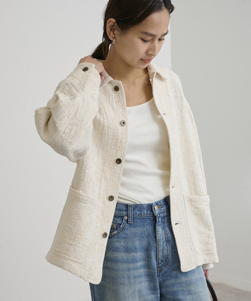 FRAMeWORK（フレームワーク）の「コットンジャガードカバーオール（カバーオール・レディース・アイボリー・FREE）」の22枚目の写真