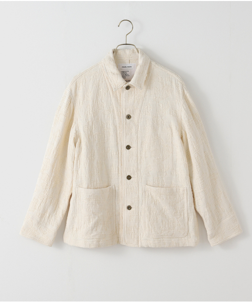 FRAMeWORK（フレームワーク）の「コットンジャガードカバーオール（カバーオール・レディース・アイボリー・FREE）」の2枚目の写真