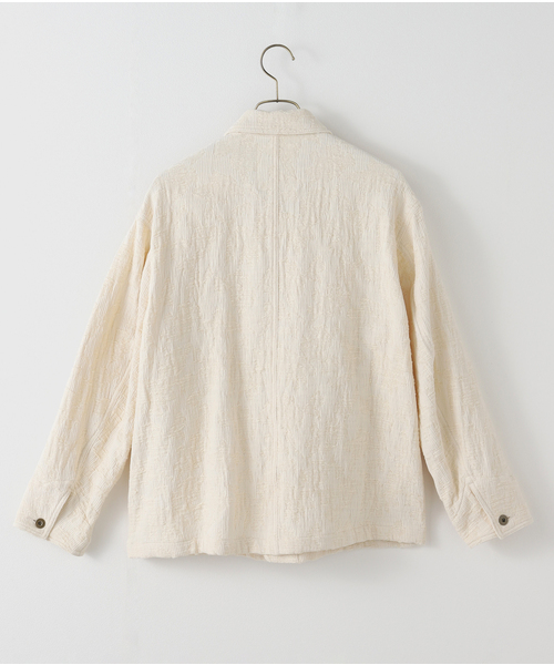 FRAMeWORK（フレームワーク）の「コットンジャガードカバーオール（カバーオール・レディース・アイボリー・FREE）」の3枚目の写真