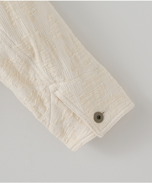 FRAMeWORK（フレームワーク）の「コットンジャガードカバーオール（カバーオール・レディース・アイボリー・FREE）」の4枚目の写真