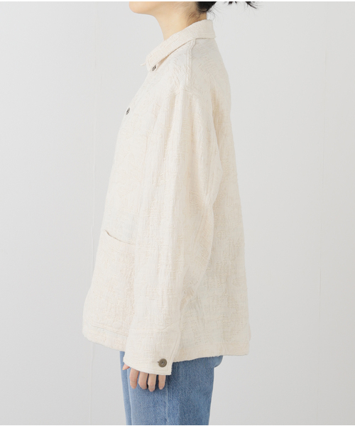 FRAMeWORK（フレームワーク）の「コットンジャガードカバーオール（カバーオール・レディース・アイボリー・FREE）」の12枚目の写真