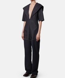 【新品同様】IRENE アイレネ　ジャンプスーツ　サロペット　オールインワン 新品同様】IRENE アイレネ ジャンプスーツ サロペット オールインワン