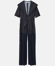 【新品同様】IRENE アイレネ　ジャンプスーツ　サロペット　オールインワン 新品同様】IRENE アイレネ ジャンプスーツ サロペット