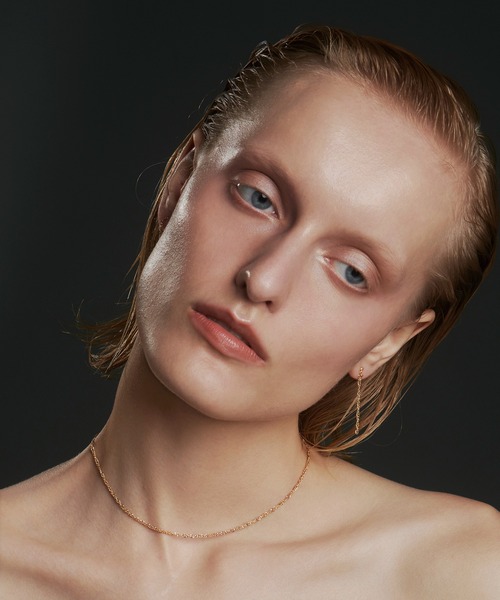 les bonbon(ルボンボン)の「【les bon bon】K18 Hanna pierce /ハンナ ピアス BOB666 ※(ピアス(両耳用)・レディース・ゴールド・FREE)」の6枚目の写真