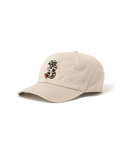 TOKYO CULTUART by BEAMS(トウキョウカルチャートバイビームス)の「Kousuke Shimizu / Tiger B Cap(キャップ・メンズ・グレー/ベージュ・ONE SIZE)」の2枚目の写真